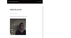 Desktop Screenshot of hildebrunsvik.no